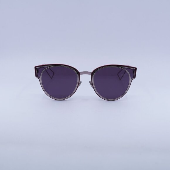 Dior DIORSCULPT 0R7U C6 Sunglasses Lilac Cat Eye Frame, Dark Purple Lenses - Picture 3 of 12